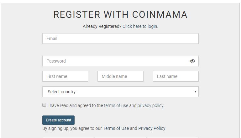 registration bitcoin