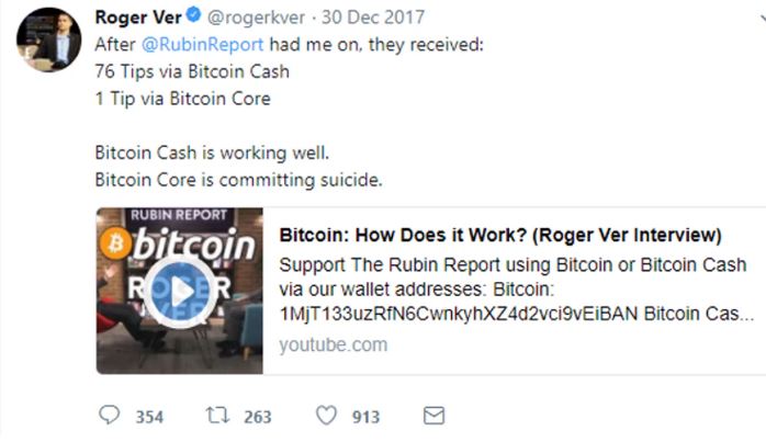 Roger Ver Twitter